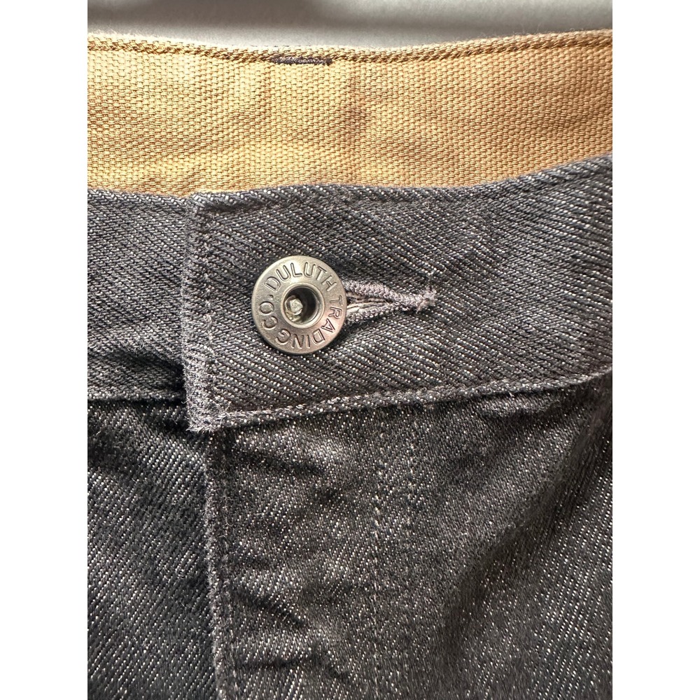 Duluth Trading Co Mens Ballroom Jeans Black Relaxed Fit 48x30 NWT 86069 BLK - Picture 7 of 13